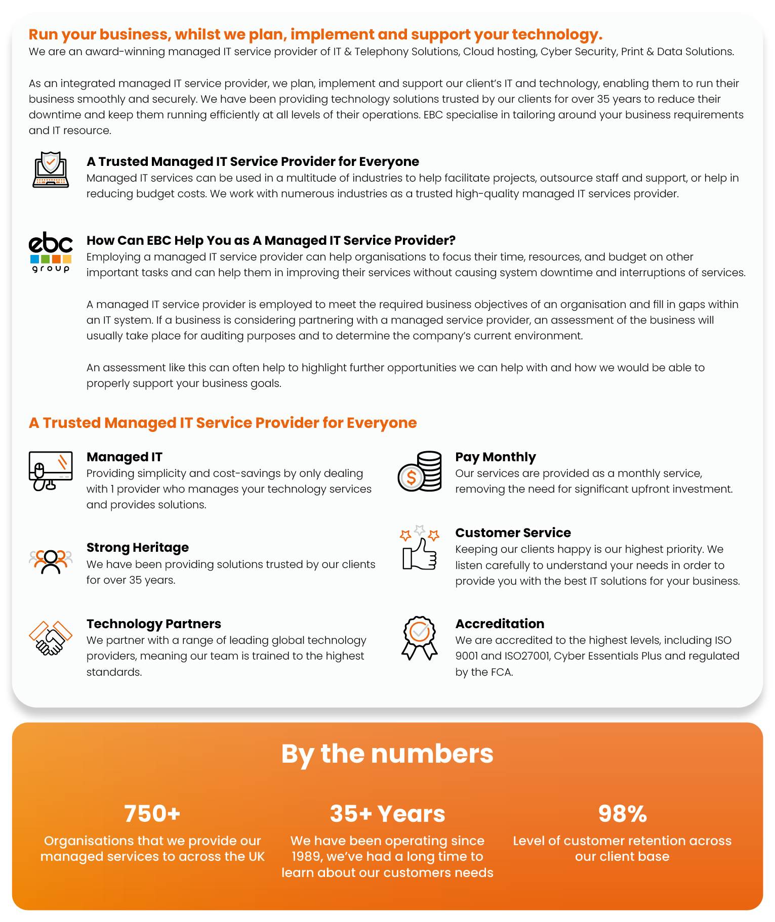 EBC Overview